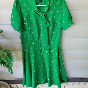 Forever 21 green dress